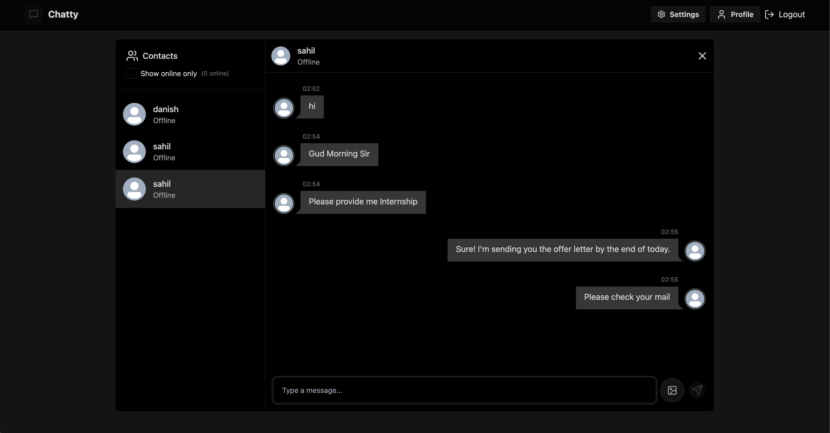 Chat App